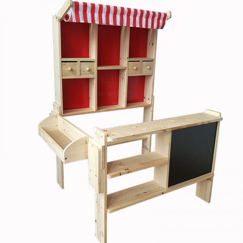 Wooden Shopping Stall